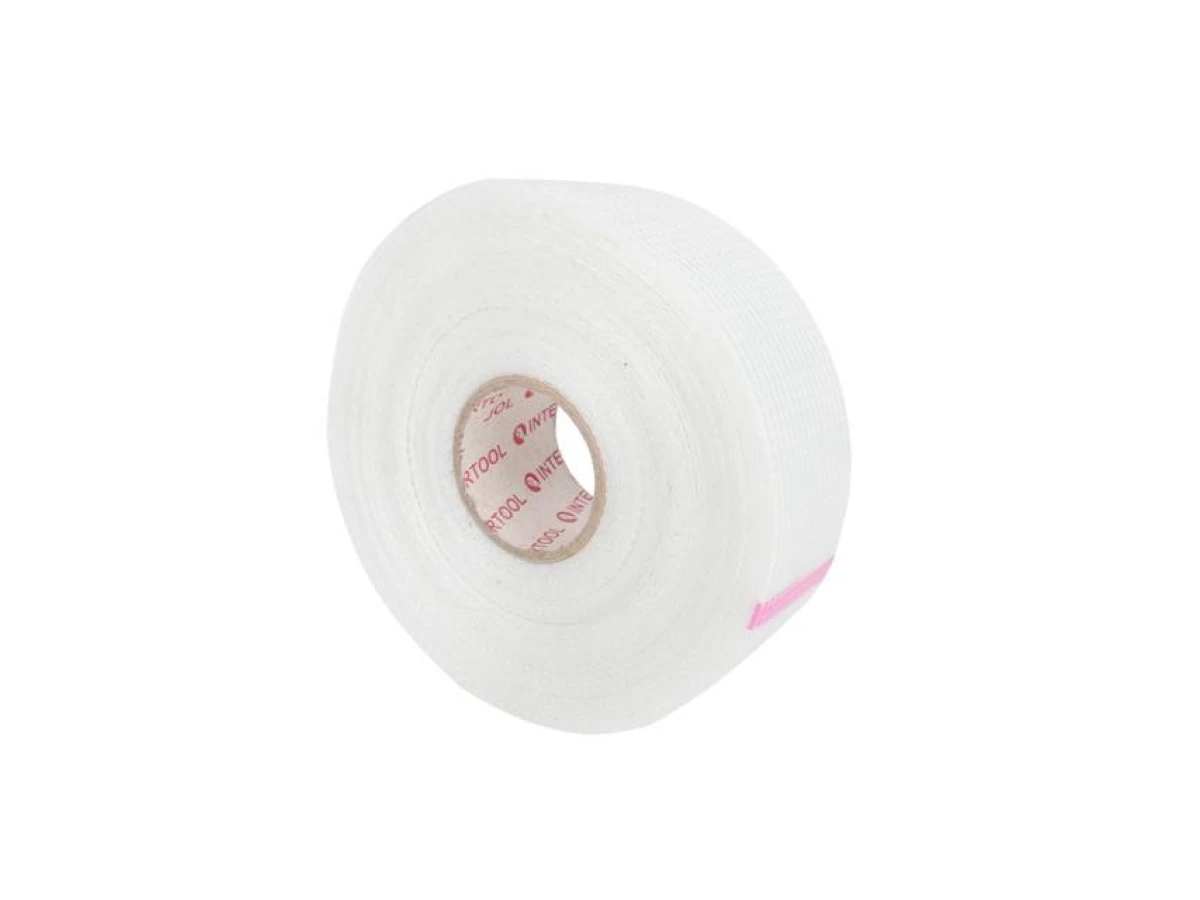 Стрічка клейка для швів "серпянка" 50 мм * 90 м INTERTOOL KT-0923 