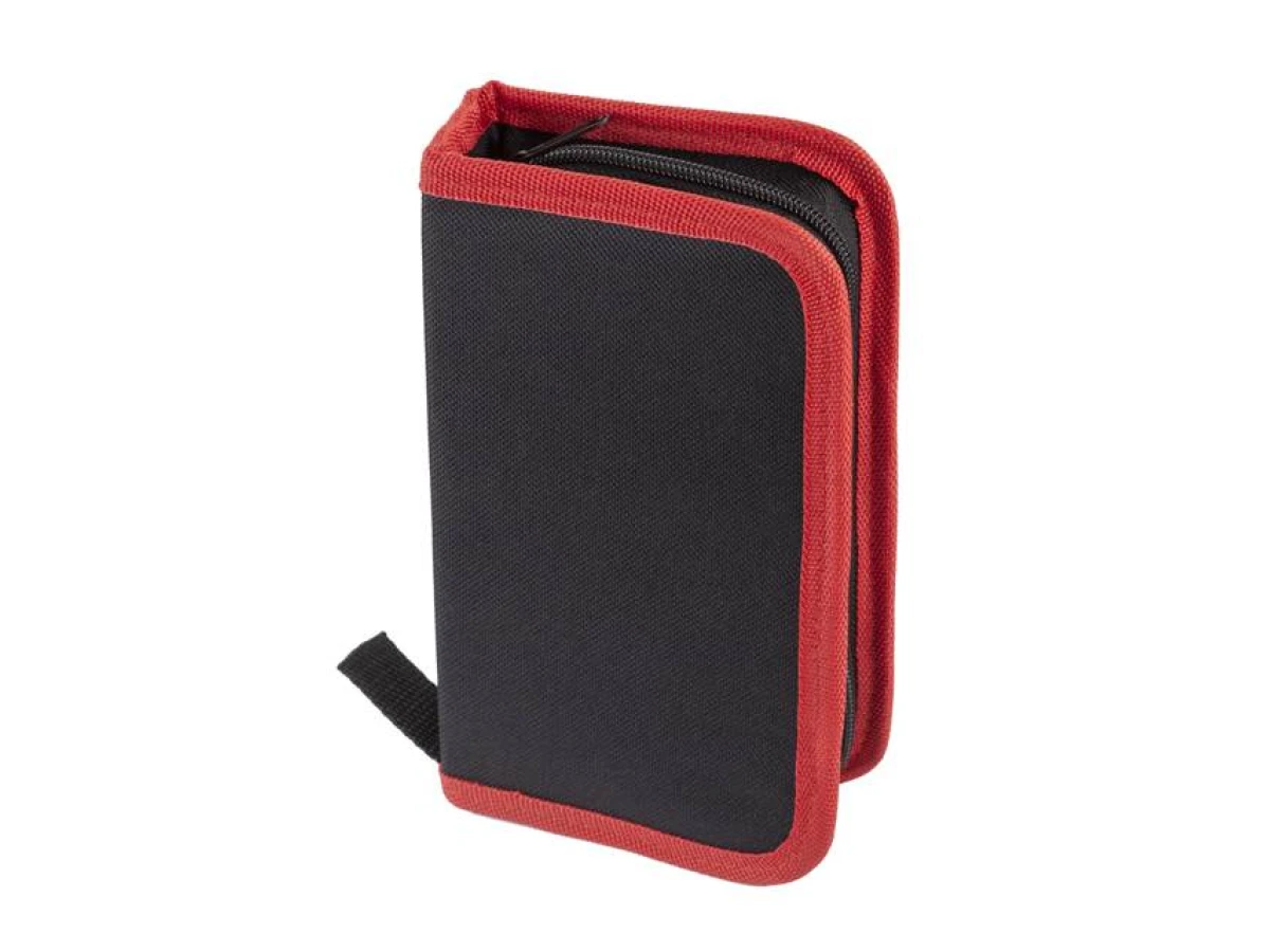 Викрутка реверсивна з трищіткою та набором насадок, в чохлі, 48 од. INTERTOOL VT-1048 