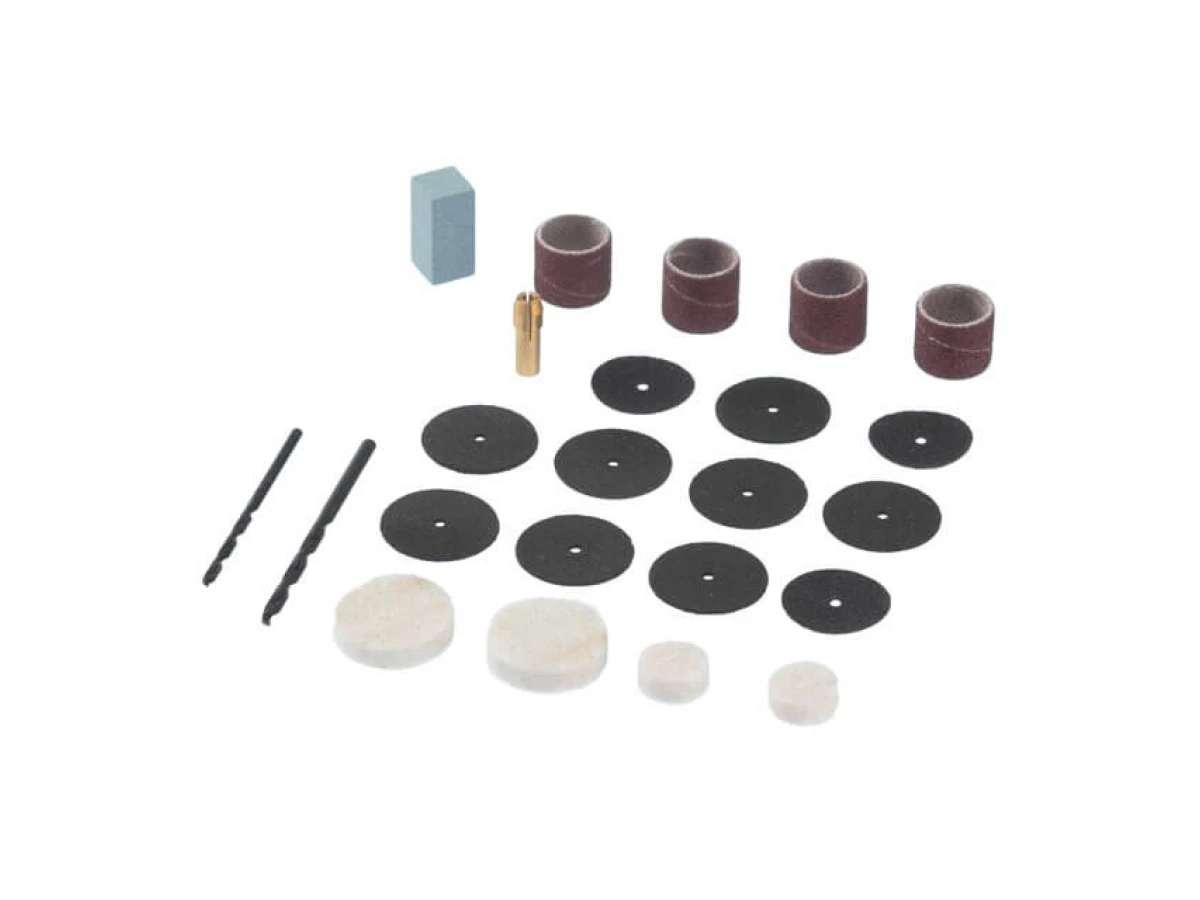 Шліфмашина пряма (гравер) 170 Вт, 8000-35000 об/хв, кейс, аксесуари 40 од., гнучкий вал INTERTOOL DT-0517 