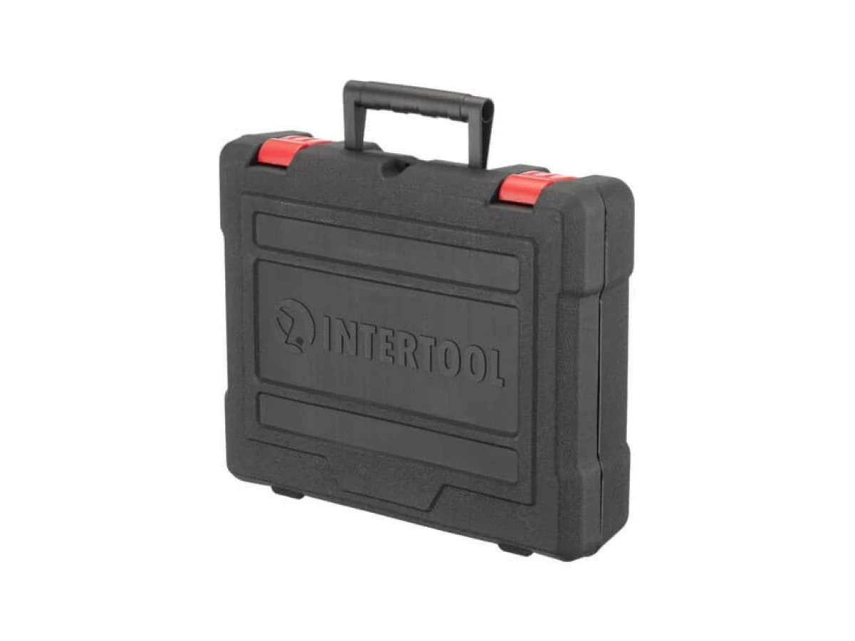 Дриль-шурупокрут акумуляторний Li-Ion 18 В, 25 Nm, 0-400/0-1500 об/хв., 2*2.0 Аг INTERTOOL WT-0314 