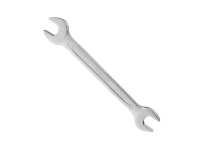 Ключ ріжковий 16х17 мм Cr-V, покриття сатин-хром, PROF DIN3113 INTERTOOL XT-1116