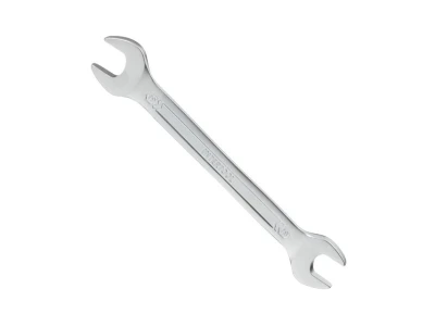 Ключ ріжковий 18х19 мм CrV, покриття сатин-хром, PROF DIN3113 INTERTOOL XT-1118