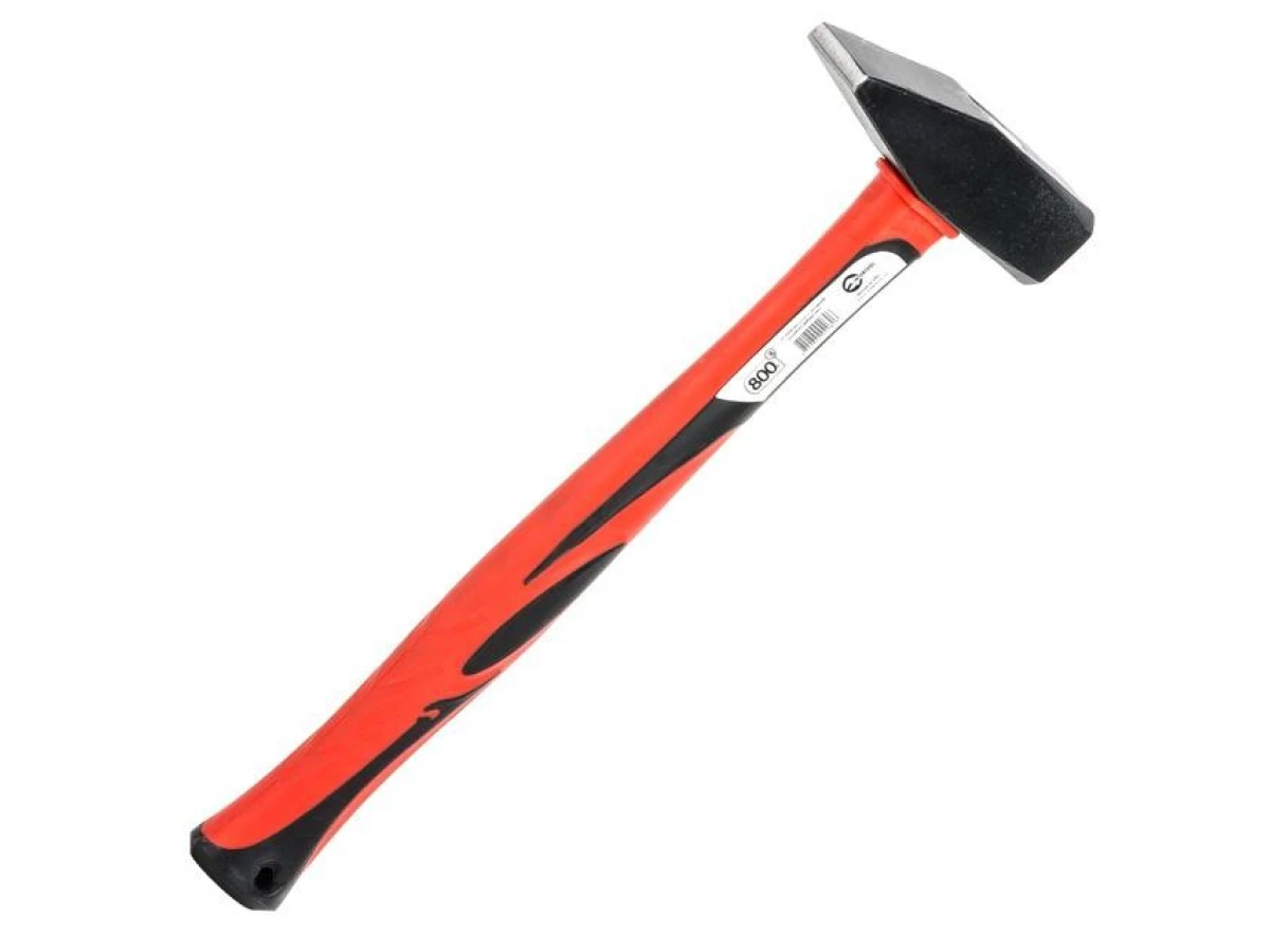 Молоток 800 г.ручка з фібергласу INTERTOOL HT-0208 