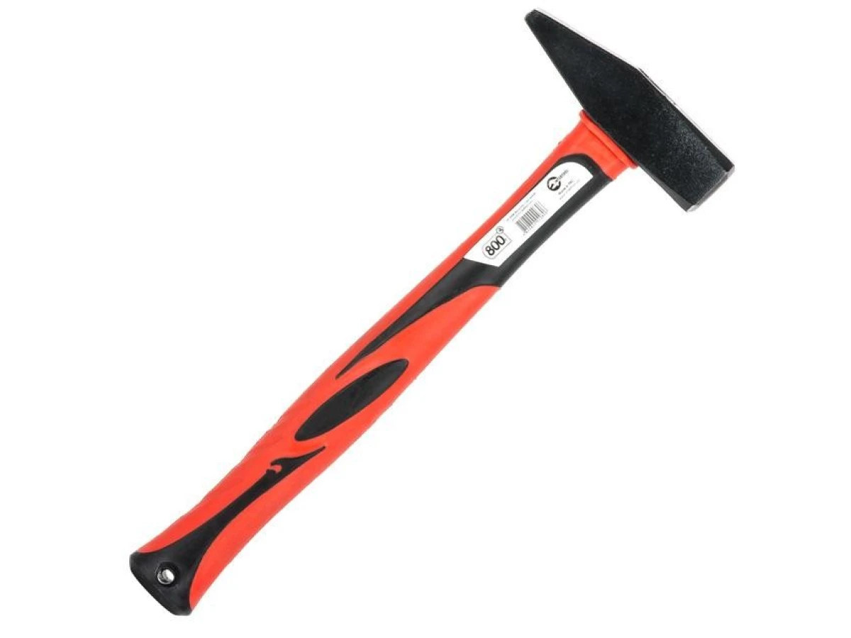 Молоток 800 г.ручка з фібергласу INTERTOOL HT-0208 