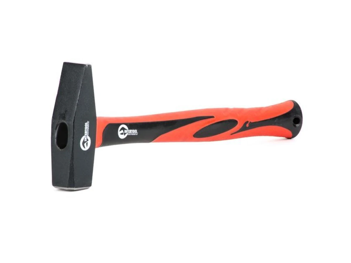 Молоток 800 г.ручка з фібергласу INTERTOOL HT-0208 