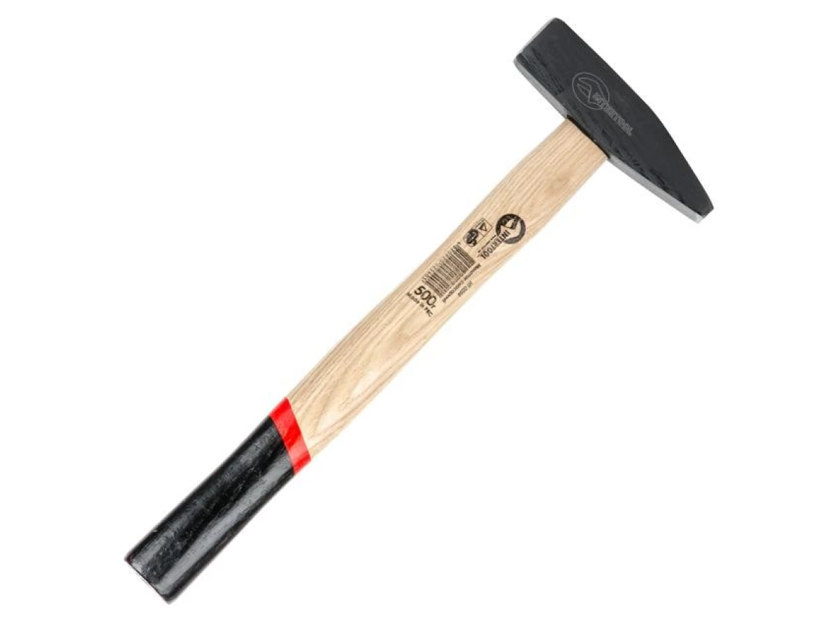 Молоток слюсарний 500 г, ручка ясен INTERTOOL HT-0254 