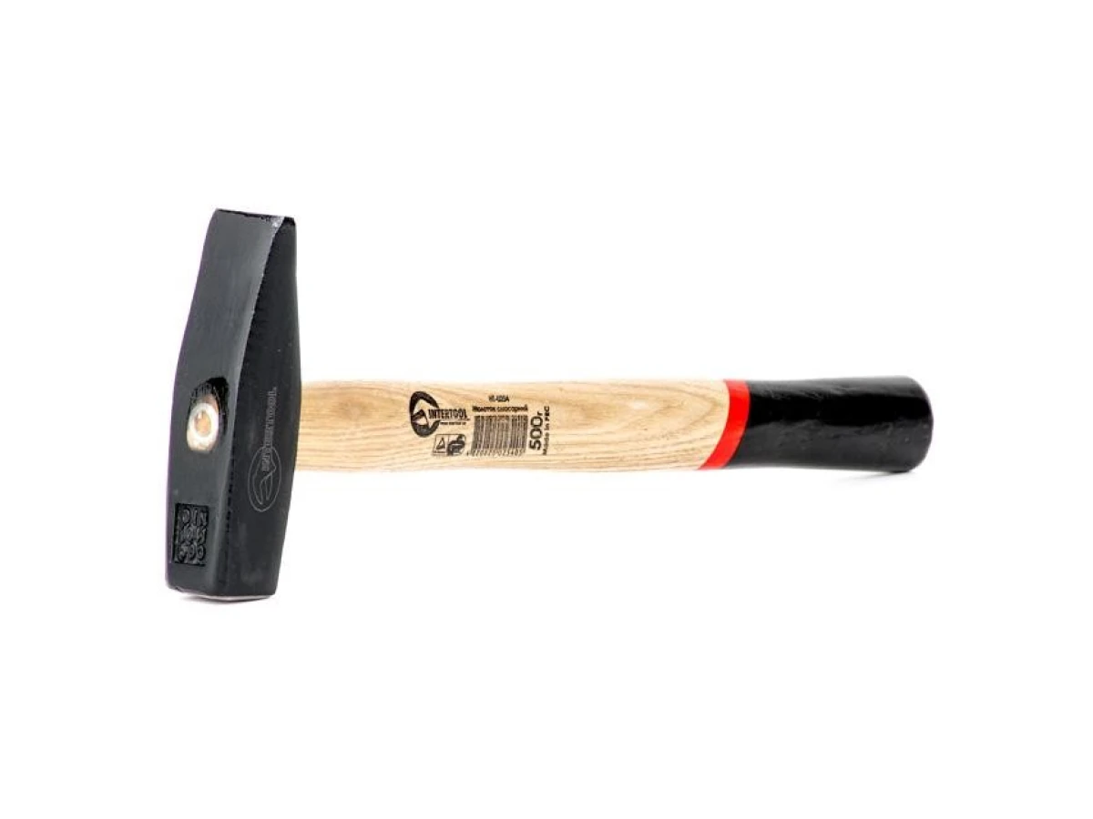 Молоток слюсарний 500 г, ручка ясен INTERTOOL HT-0254 