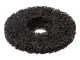 Диск зачистний із спіненого абразиву чорний 125*22,2*13 мм, P46, T27 INTERTOOL BT-0602 