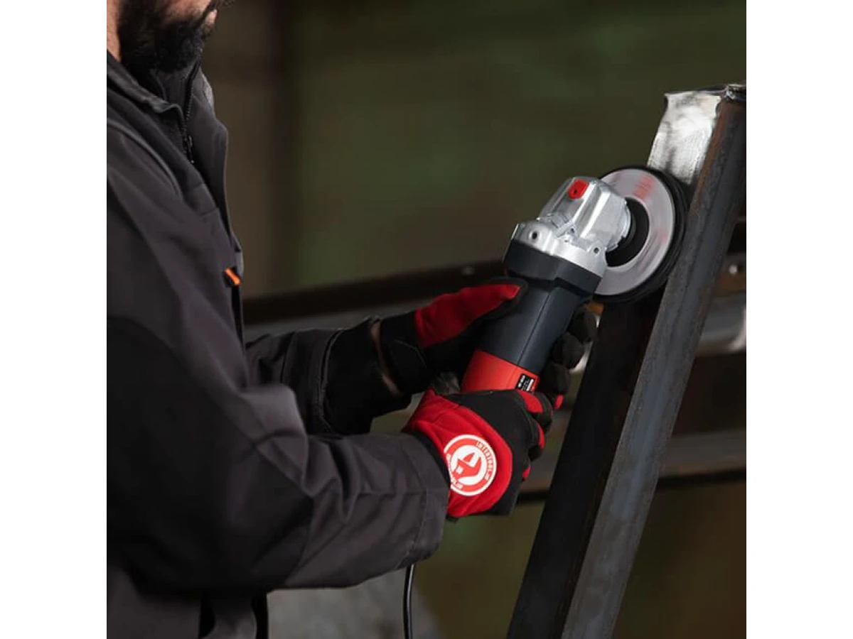 Диск зачистний із спіненого абразиву чорний 125*22,2*13 мм, P46, T27 INTERTOOL BT-0602 