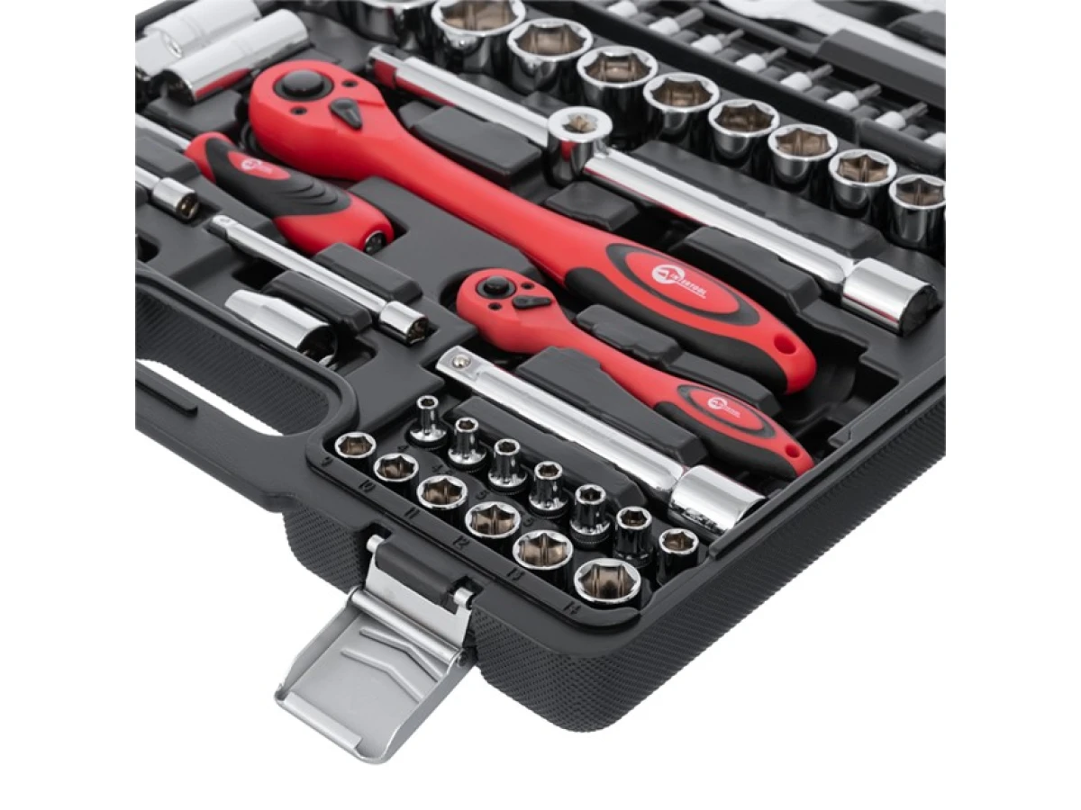 Набір інструментів професійний 1/2" & 1/4", 82 од. INTERTOOL ET-6082 