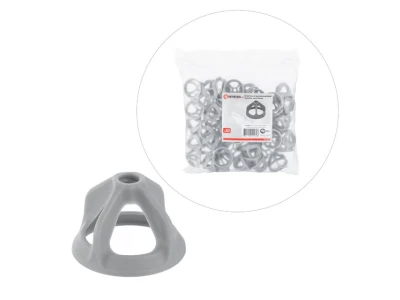 Система вирівнювання плитки гвинтова, гайка 50 шт INTERTOOL KT-4956