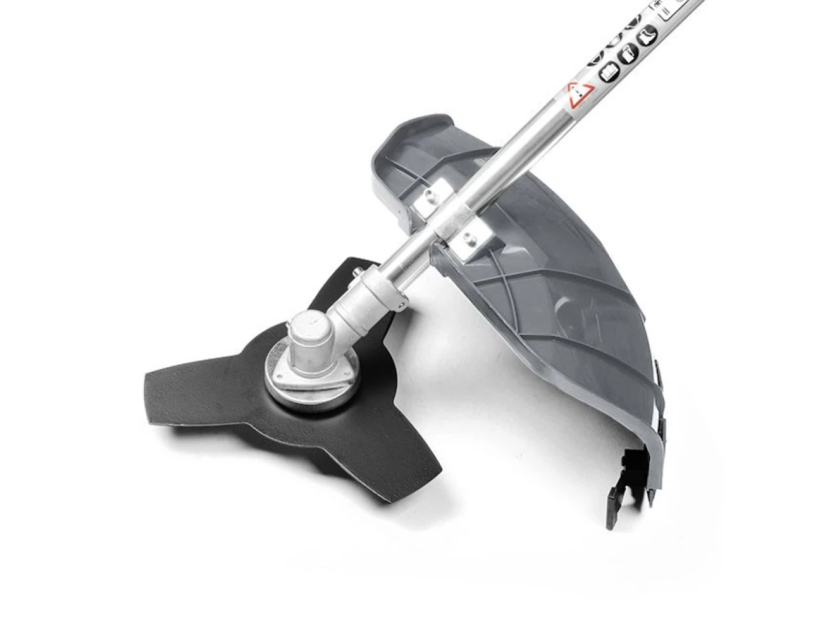 Мотокоса 1.85 кВт, 52 см³, катушка, 3-х лопастной нож, плечевой ремень( комплект из двух частей вал + двигатель) INTERTOOL DT-2232 