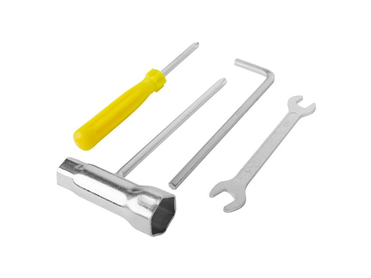 Мотокоса 1.85 кВт, 52 см³, катушка, 3-х лопастной нож, плечевой ремень( комплект из двух частей вал + двигатель) INTERTOOL DT-2232 