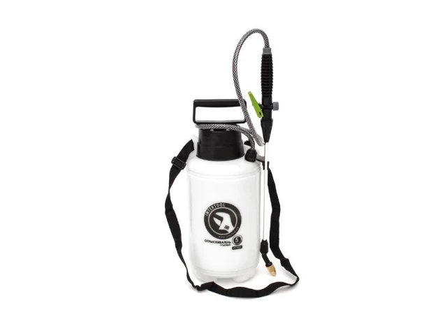 Обприскувач 5 л., 2 сопла латунь+пластик, насос з нержавіючої сталі INTERTOOL FT-9005 