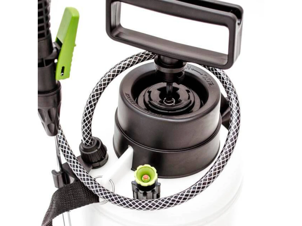 Обприскувач 5 л., 2 сопла латунь+пластик, насос з нержавіючої сталі INTERTOOL FT-9005 