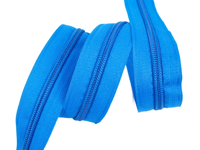 Блискавка рулонна №5 яскраво-блакитний 