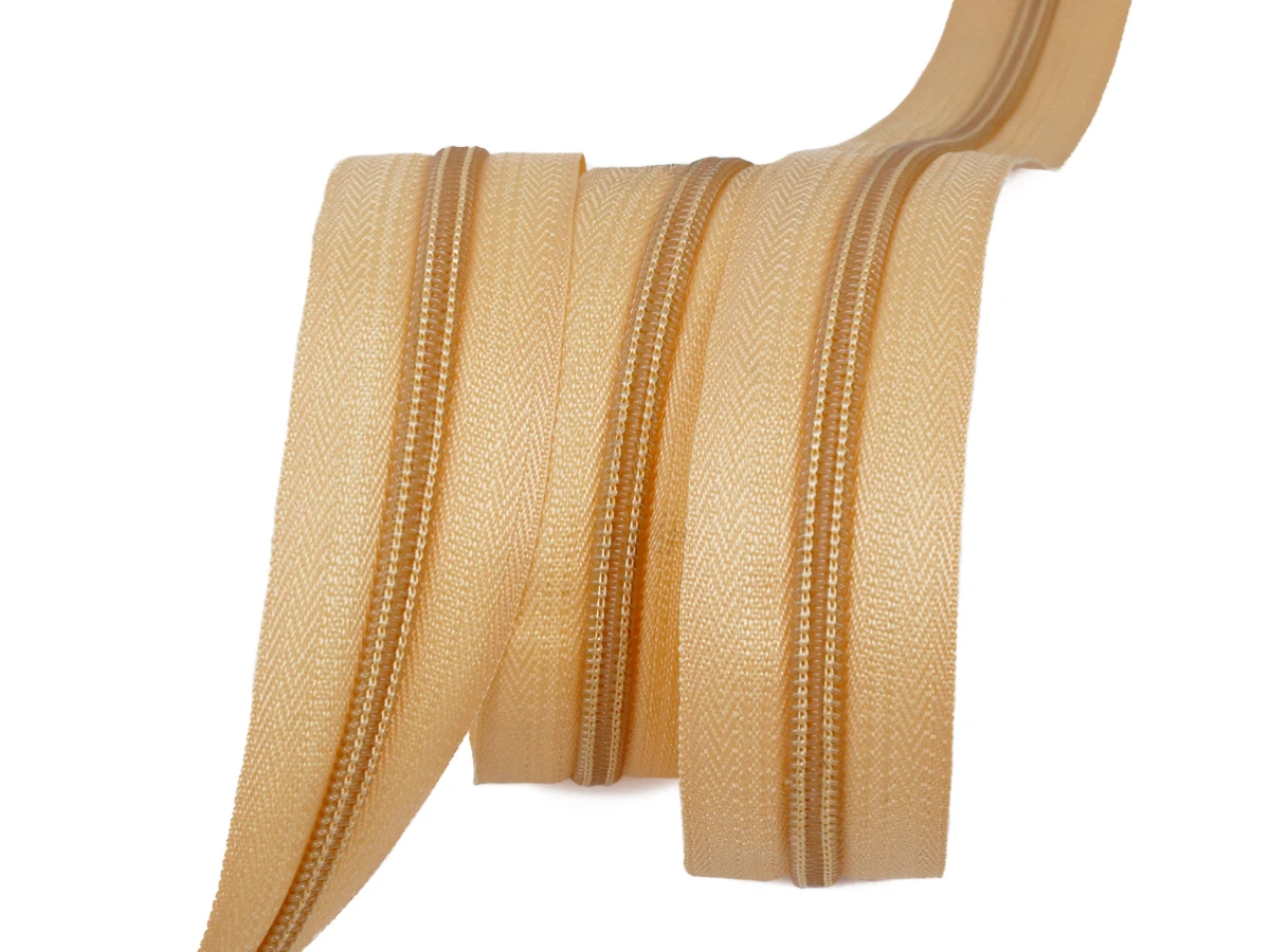 Молния рулонная №5 бледно-желтый 