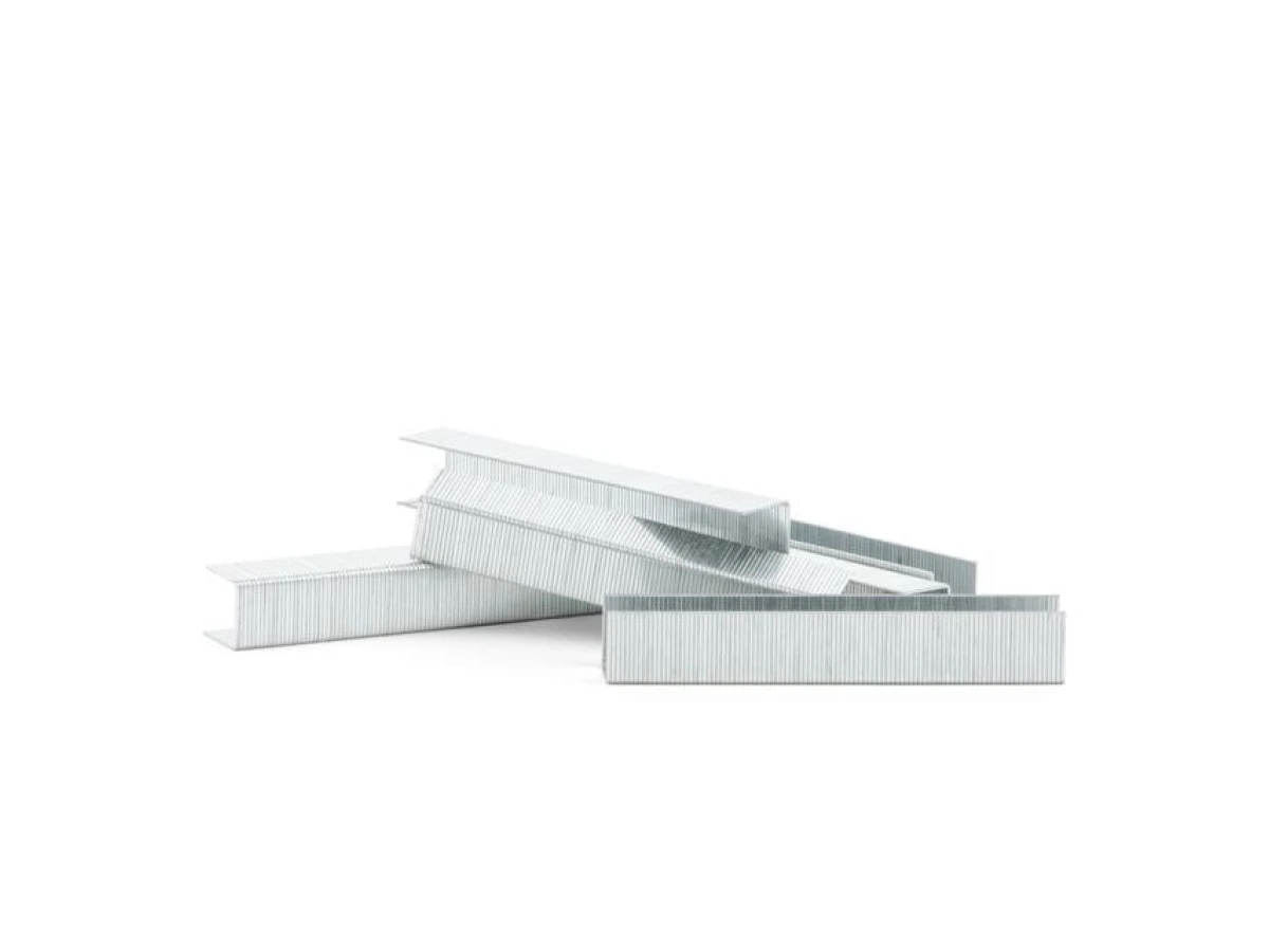 Скоба 12 мм, уп. 1000 шт., ширина 11.3 мм, переріз 0.70 мм (під пістолет RT-0201) INTERTOOL RT-0112 