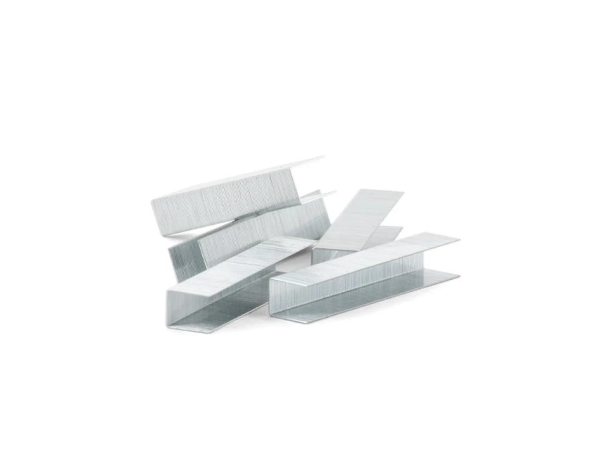 Скоба 14 мм, уп. 1000 шт., ширина 11.3 мм, переріз 0.70 мм (під пістолет RT-0201) INTERTOOL RT-0114 