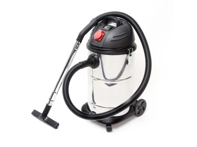 Пилосос промисловий 30 л, 1400 Вт, сухе, вологе прибирання, багаторазовий спонж-фільтр, фільтр-пакет INTERTOOL DT-1030