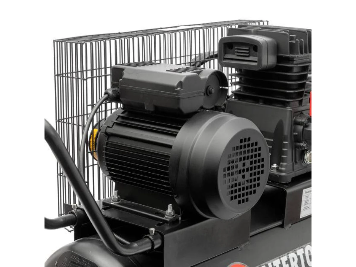 Компресор 50 л, 1.8 кВт, 220 В, 10 aтм, 250 л/хв. INTERTOOL PT-0011 