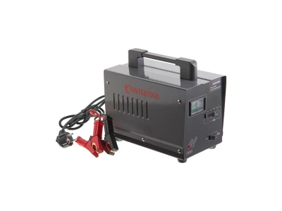 Пускозарядное устройство 6 В - 12 В, 220 В, 70 А INTERTOOL AT-3013