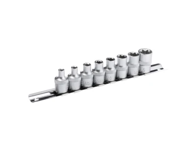 Набір головок TORX 8 шт, E5-E16, 3/8