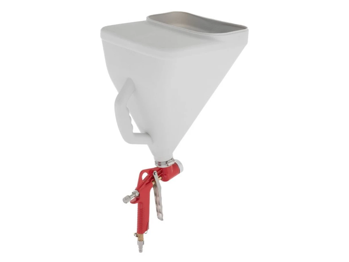 Распылитель штукатурный пневматический, три форсунки 4;6;8мм, В/Б пластмассовый, 9000мл, 3-6 атм INTERTOOL PT-0403 