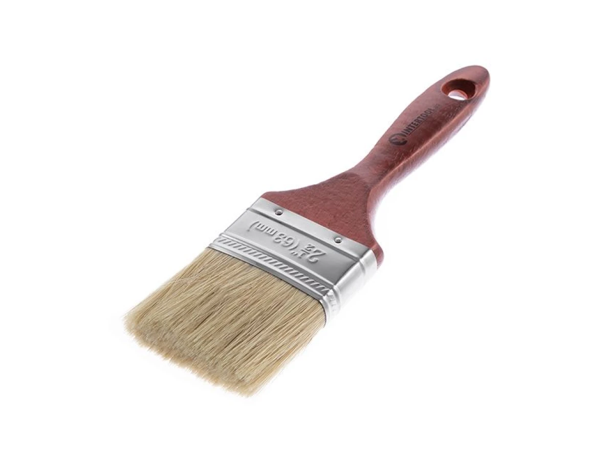 Пензель флейцевий 63x16.5x46 мм INTERTOOL KT-1063 