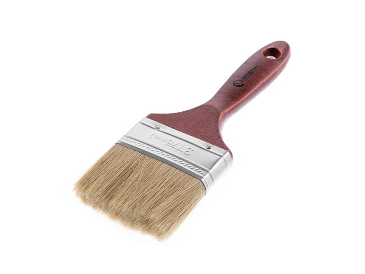 Пензель флейцевий 76x17.5x50 мм INTERTOOL KT-1076 
