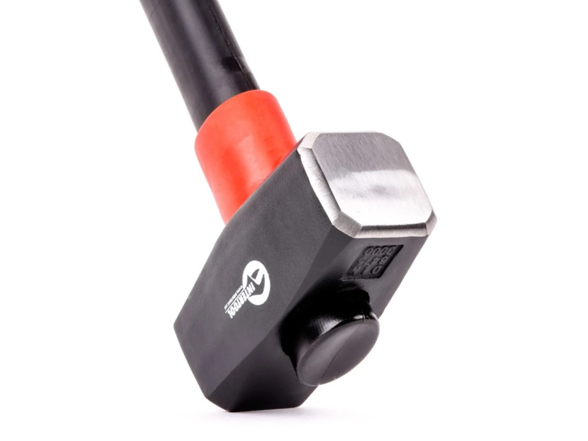 Молот 3000 г, ручка з фібергласу INTERTOOL HT-0243 