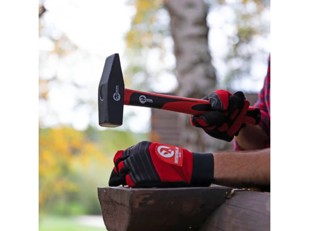 Молоток 1000 г.ручка з фібергласу INTERTOOL HT-0210 