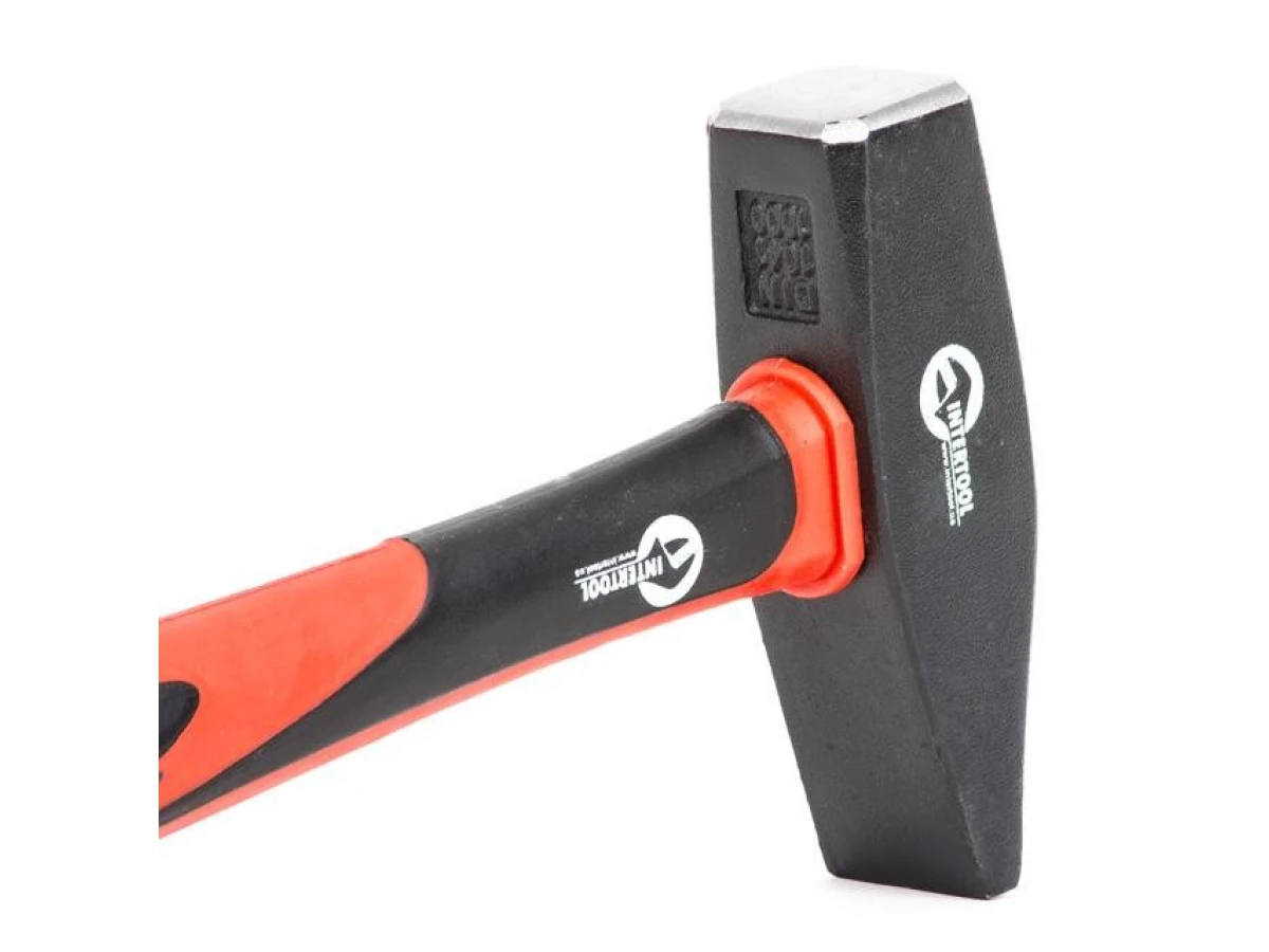 Молоток 1000 г.ручка з фібергласу INTERTOOL HT-0210 