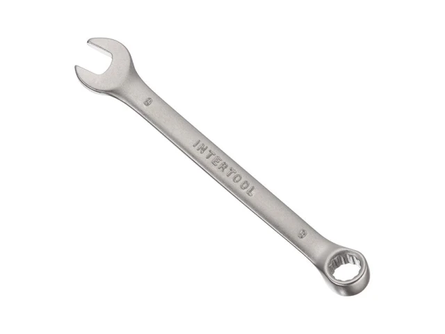 Ключ комбинированный 9 мм Cr-V INTERTOOL HT-1209 