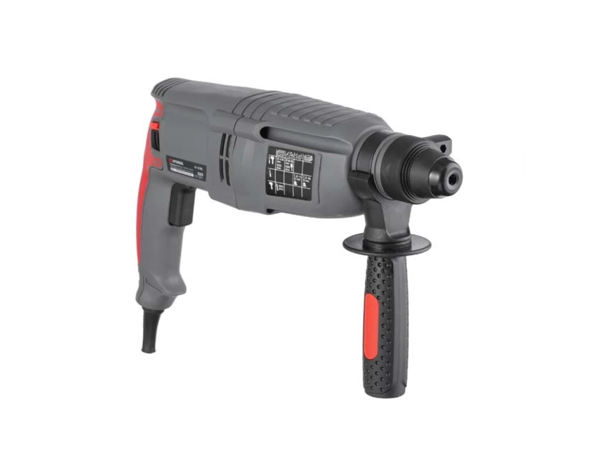 Перфоратор 850 Вт, 3.2 Дж, 0-900 об/хв., 0-4400 уд/хв., 3 режими, SDS plus INTERTOOL DT-0180 