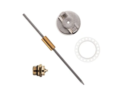 Комплект форсунки 1.3мм для фарбопульта HP РТ-0204, PT-0205, PT-0210, PT-0211 (дюза, повітряна головка, голка) INTERTOOL PT-2003