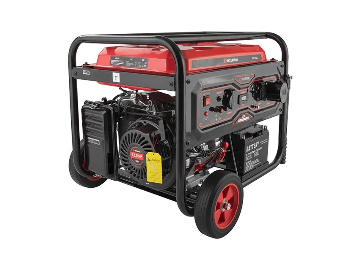 Генератор бензиновый 5/5.5 кВт, электро+ручной старт, STORM INTERTOOL DT-1156 