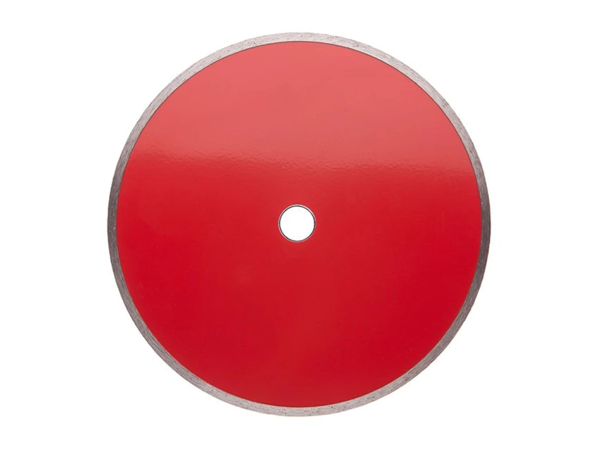 Диск відрізний алмазний по плитці, з суцільною крайкою, 230мм, 22-24% INTERTOOL CT-3010 