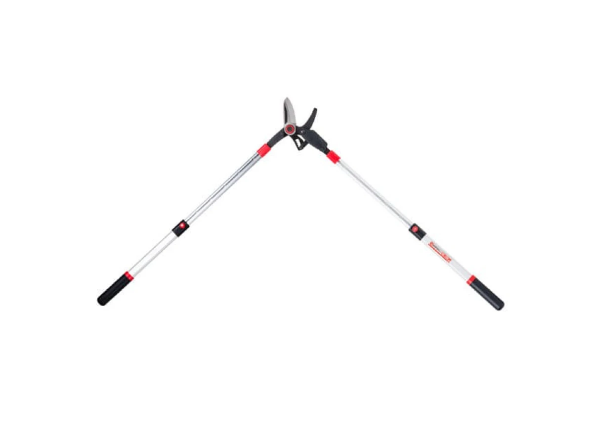 Сучкоріз садовий для обрізання гілок з храповим механізмом, з телескопічними ручками 700-1030 мм INTERTOOL FT-1118 