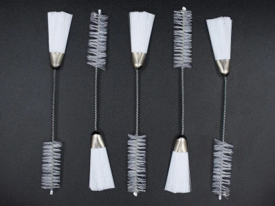 Кисточка (щетка) двухстороняя для чистки швейной машинки, оверлок