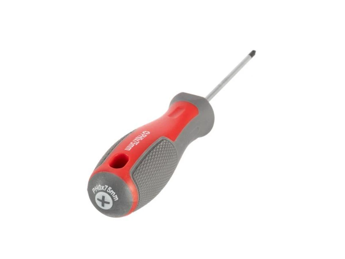Викруткa PH0 * 75 мм, CR-V INTERTOOL VT-3313 