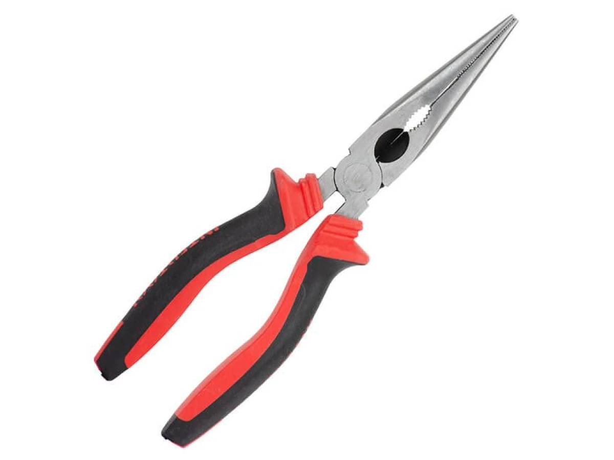 Довгогубці прямі 200 мм, 40CrV, фосфатовані, поліровані, STORM INTERTOOL NT-0140 