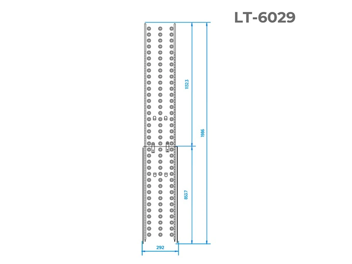 Рабочая платформа к лестнице LT-0029 INTERTOOL LT-6029 