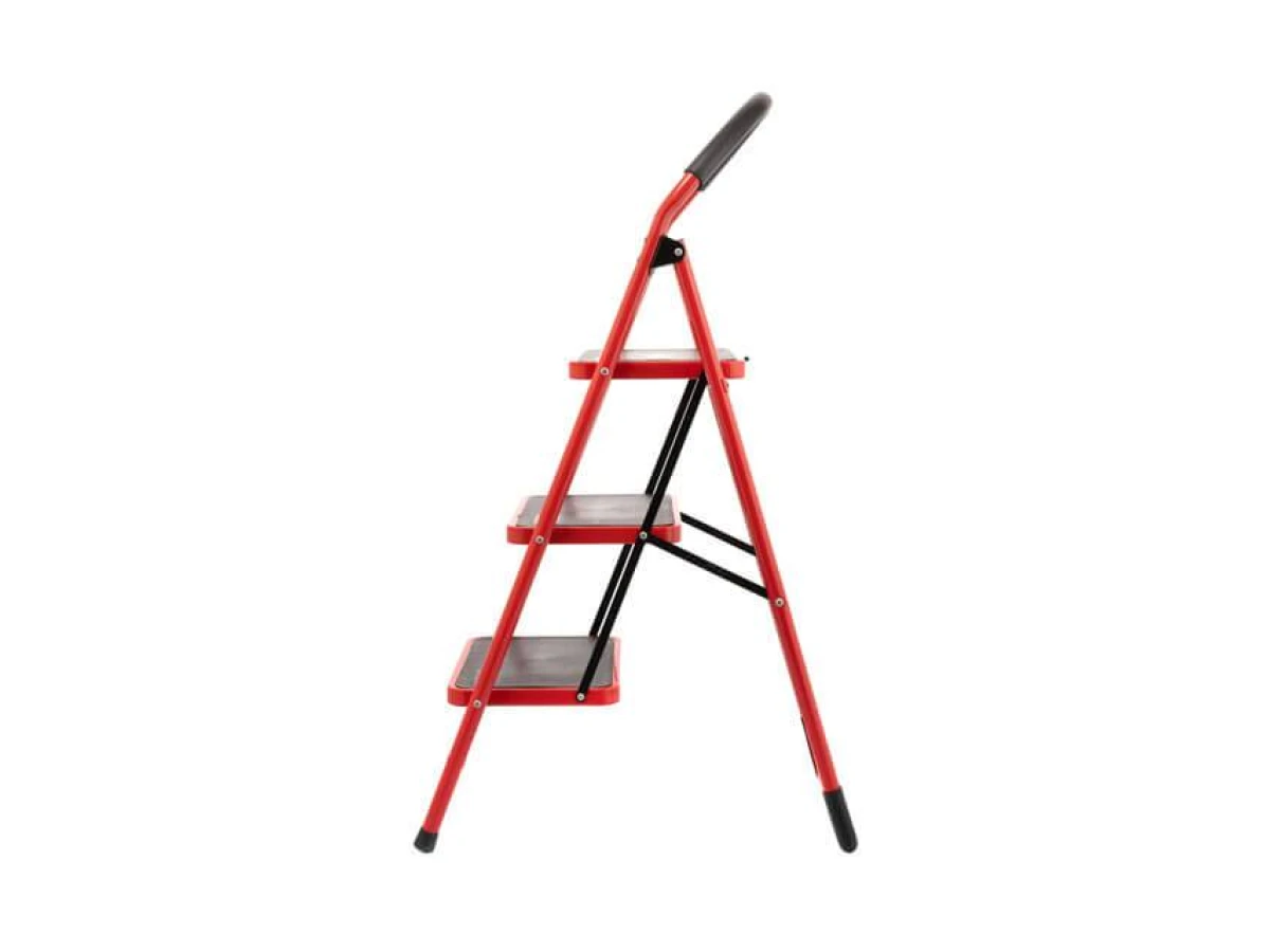 Стремянка 3 ступени 380*260мм высота 1131мм, до верхней ступени 729мм INTERTOOL LT-0037 