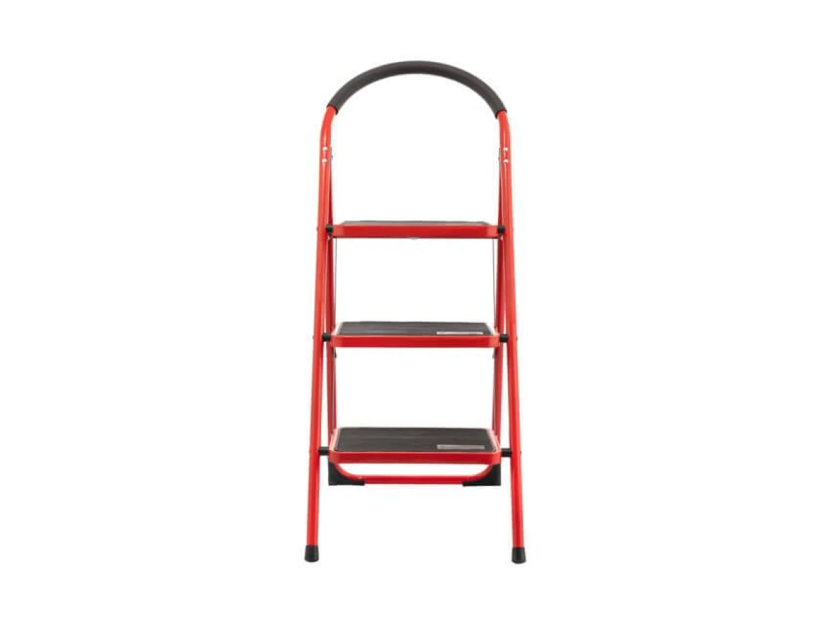Стремянка 3 ступени 380*260мм высота 1131мм, до верхней ступени 729мм INTERTOOL LT-0037 