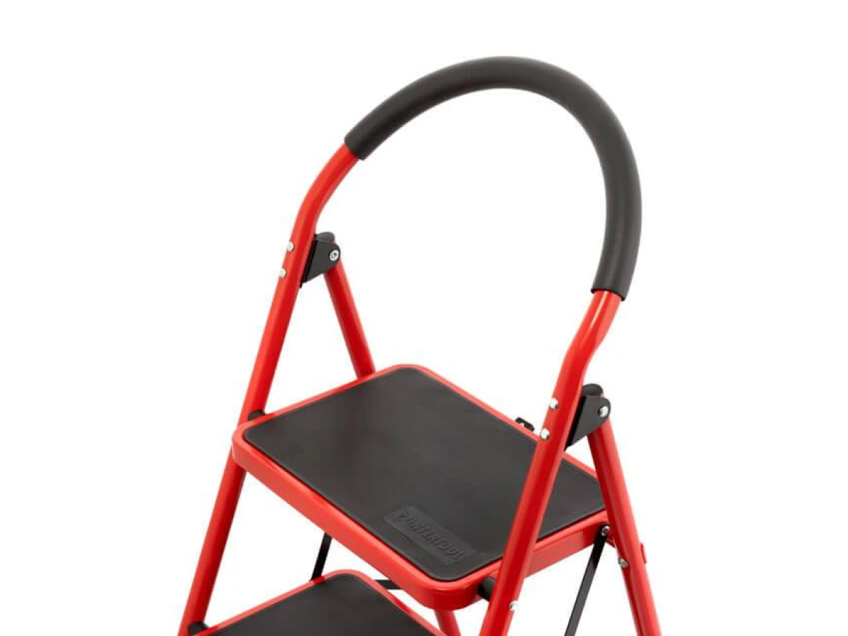 Стремянка 3 ступени 380*260мм высота 1131мм, до верхней ступени 729мм INTERTOOL LT-0037 