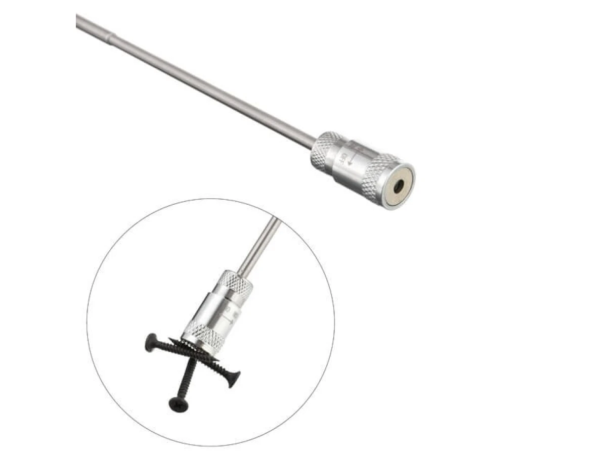 Захват магнитный телескопический с led-подсветкой 190-810 мм, 2.25 кг INTERTOOL ET-1017 