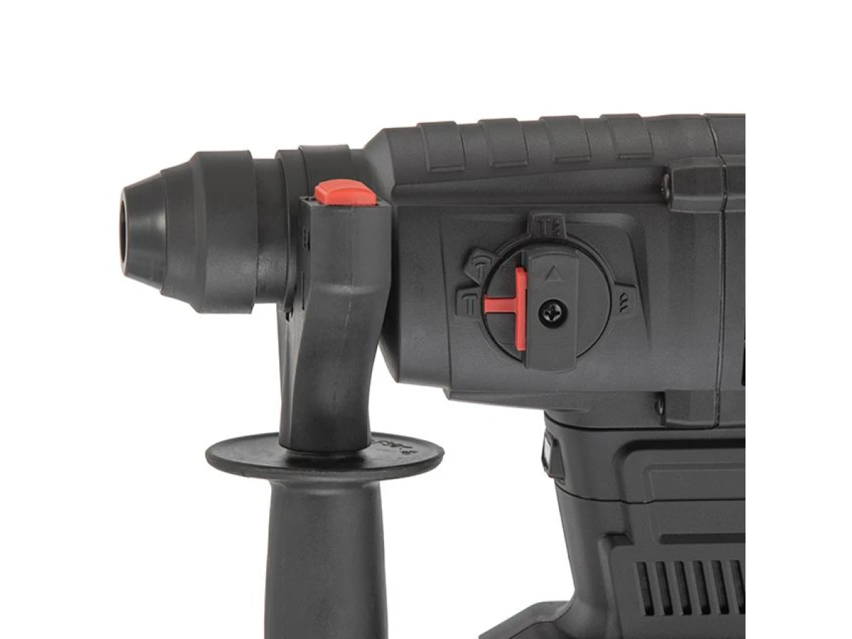 Перфоратор аккумуляторный с бесщеточным двигателем 20 В, 2 Дж, 0-1250 об/мин, 0-4800 уд/мин, SDS plus, без ЗУ и АКБ, кейс INTERTOOL WT-9370 
