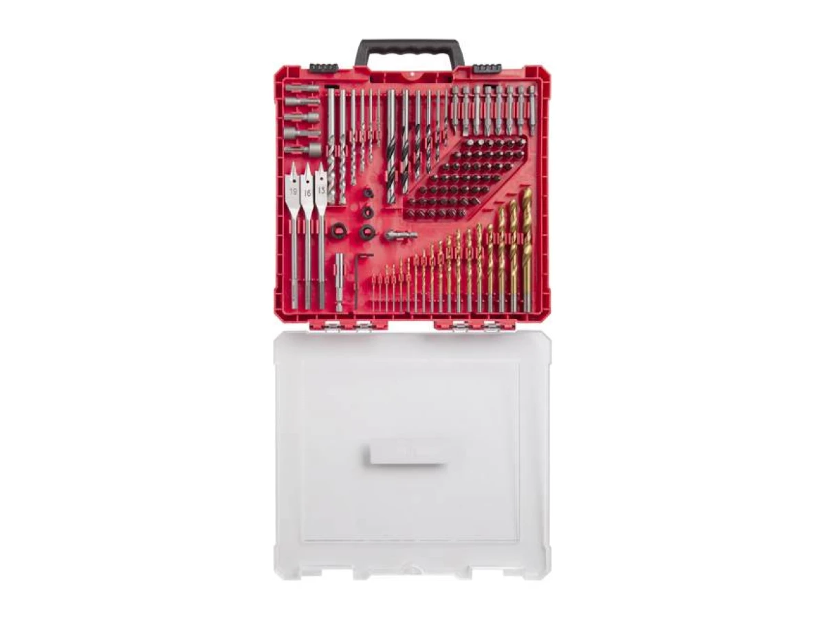 Набір свердл, дюбелів та біт 300 шт INTERTOOL SD-0051 