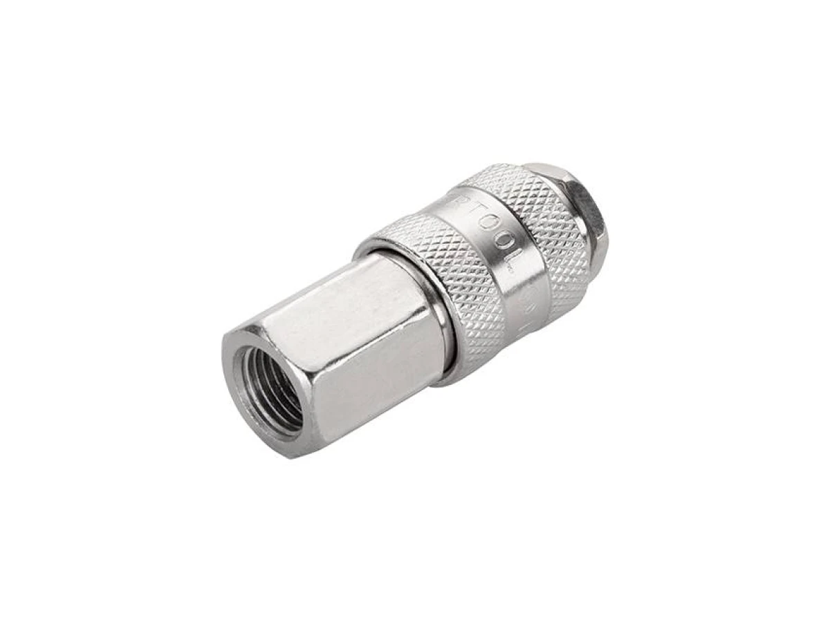 З'єднання швидкороз'ємне із внутрішньою різьбою 1/4" INTERTOOL PT-1804 